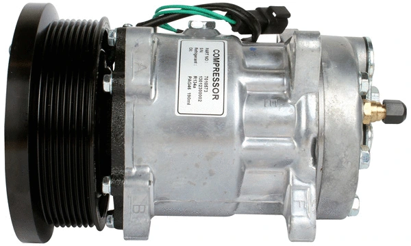 Compressor, air conditioning