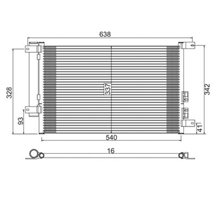 Condenser, air conditioning