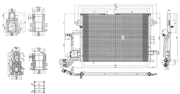 Condenser, air conditioning (7110324)