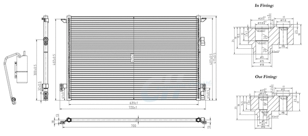 Condenser, air conditioning