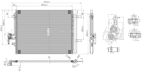 Condenser, air conditioning (7110504)
