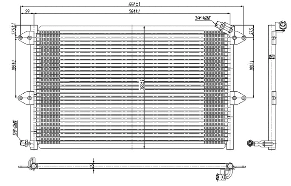 Condenser, air conditioning