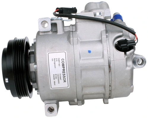 Compressor, air conditioning