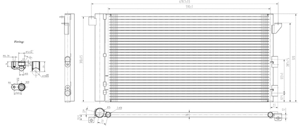 Condenser, air conditioning (7110500)