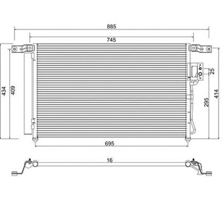 Condenser, air conditioning (7110314)