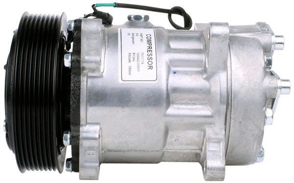 Compressor, air conditioning