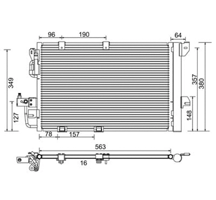 Condenser, air conditioning (7110199)