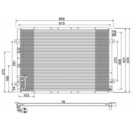 Condenser, air conditioning (7110317)