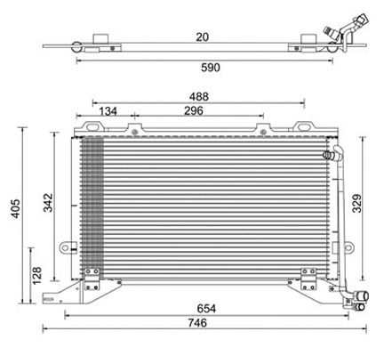 Condenser, air conditioning (7110315)