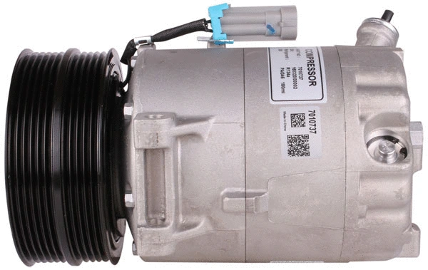 Compressor, air conditioning