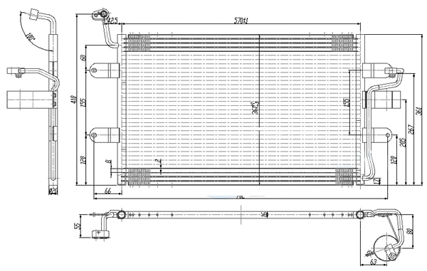 Condenser, air conditioning (7110437)