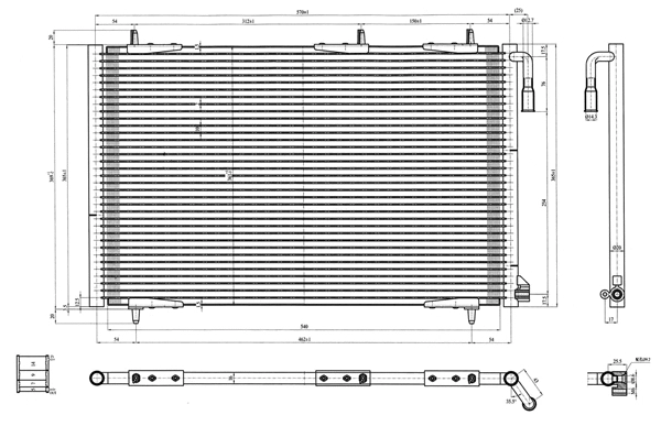 Condenser, air conditioning
