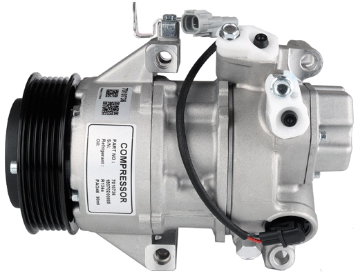 Compressor, air conditioning
