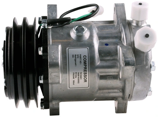 Compressor, air conditioning