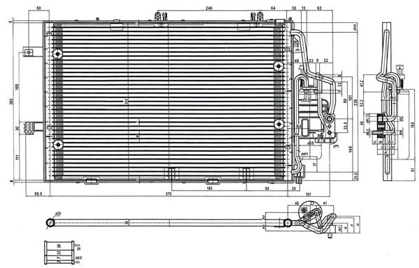 Condenser, air conditioning (7110182)