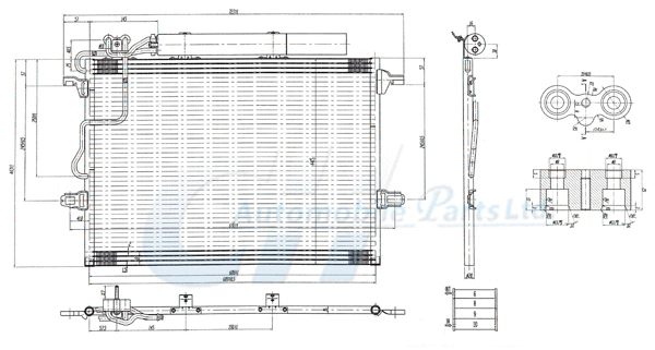 Condenser, air conditioning (7110117)