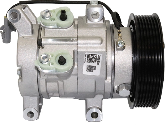 Compressor, air conditioning