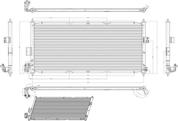 Condenser, air conditioning (7110188)