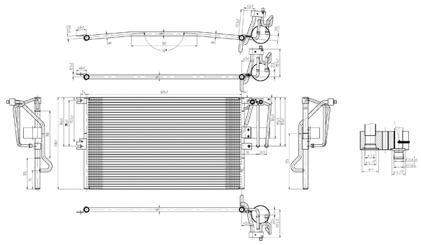 Condenser, air conditioning (7110368)