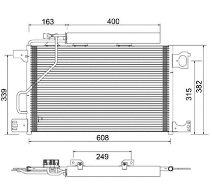 Condenser, air conditioning (7110372)