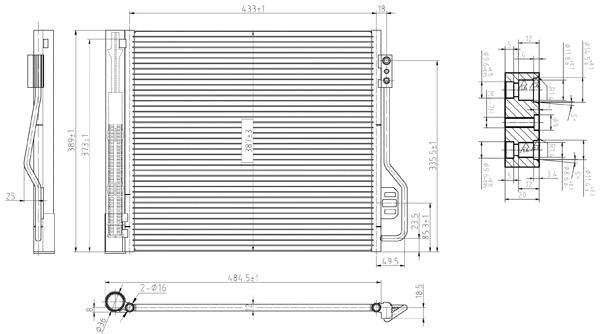 Condenser, air conditioning (7110239)