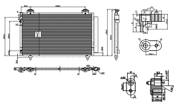 Condenser, air conditioning