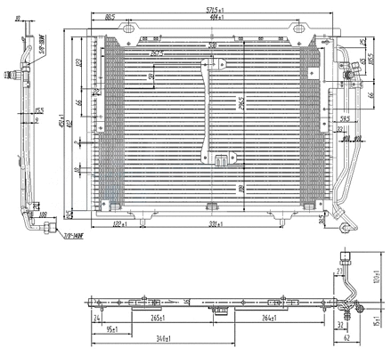Condenser, air conditioning (7110511)