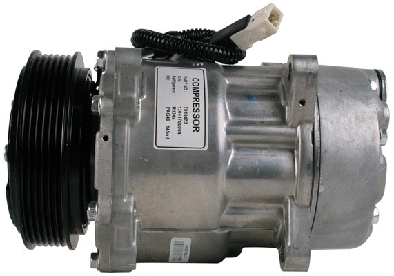 Compressor, air conditioning