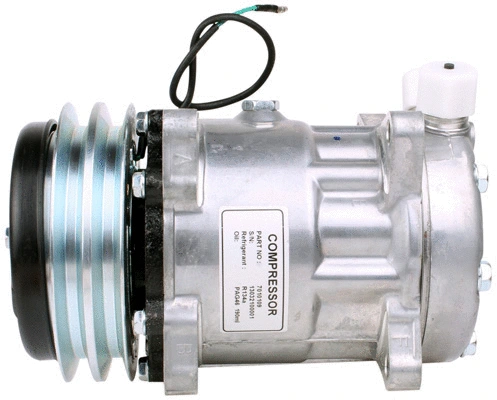 Compressor, air conditioning