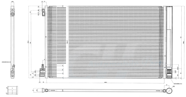 Condenser, air conditioning (7110583)