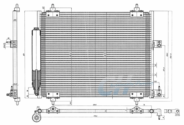 Condenser, air conditioning (7110379)