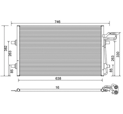 Condenser, air conditioning (7110498)