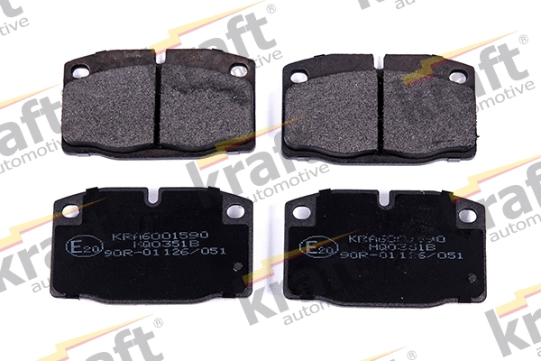 Brake Pad Set, disc brake (6001590)