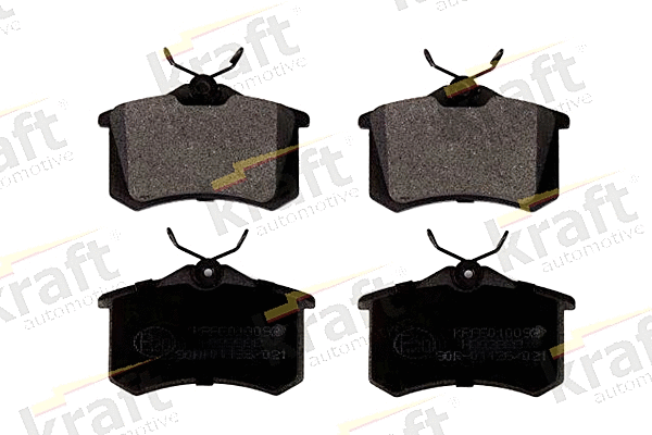 Brake Pad Set, disc brake (6010092)