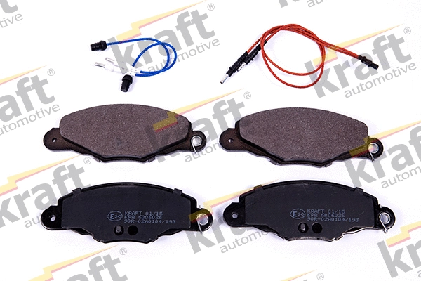 Brake Pad Set, disc brake (6006026)