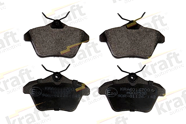 Brake Pad Set, disc brake (6016700)