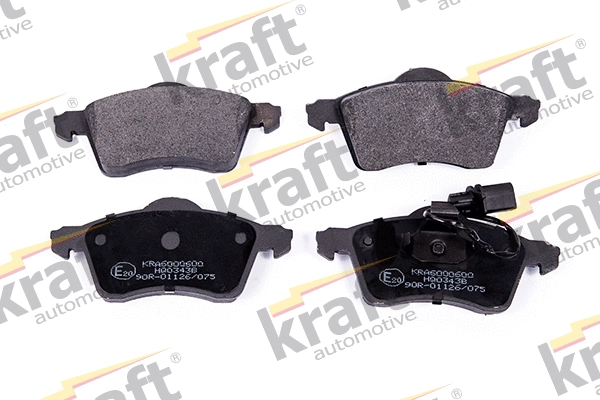 Brake Pad Set, disc brake (6000600)