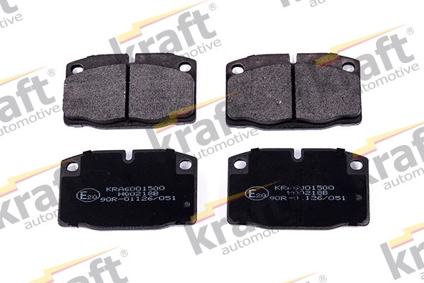 Brake Pad Set, disc brake (6001500)