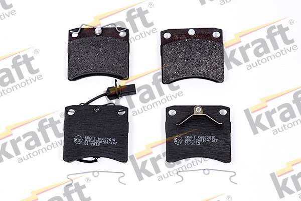 Brake Pad Set, disc brake (6000610)