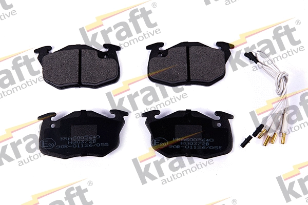 Brake Pad Set, disc brake (6005640)