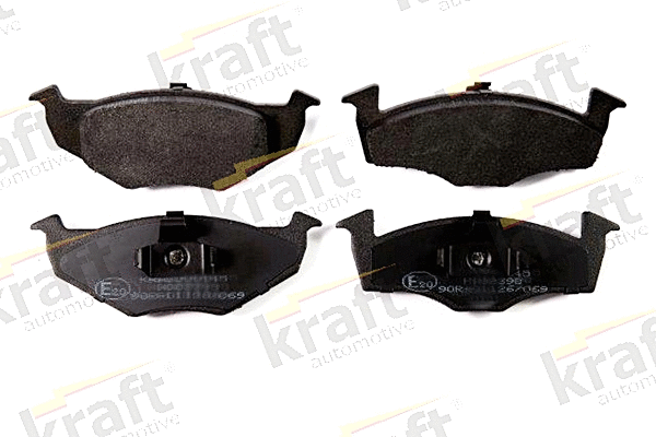 Brake Pad Set, disc brake (6000345)