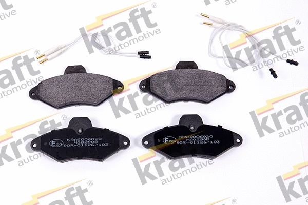 Brake Pad Set, disc brake (6006020)