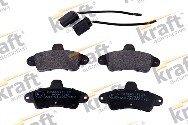 Brake Pad Set, disc brake (6012125)