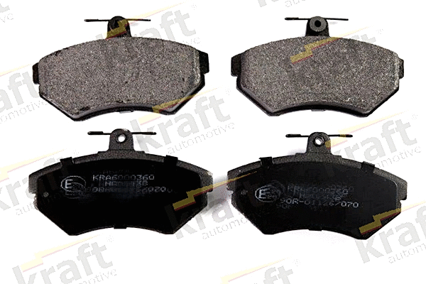 Brake Pad Set, disc brake (6000360)