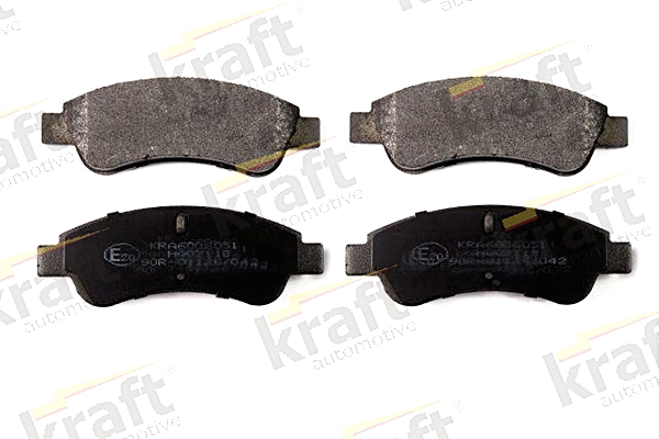 Brake Pad Set, disc brake (6006051)
