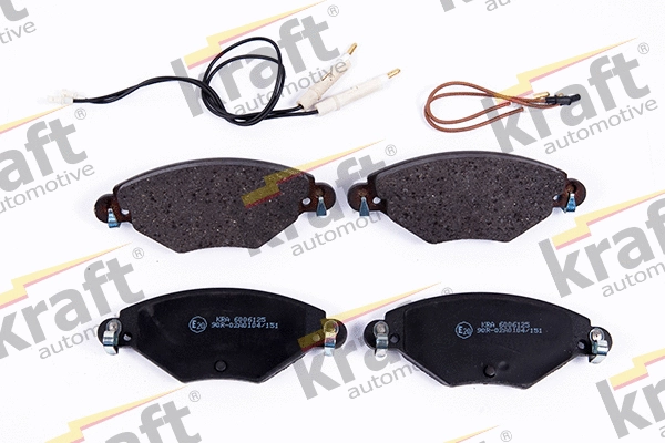 Brake Pad Set, disc brake (6006125)