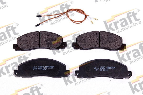 Brake Pad Set, disc brake (6005050)