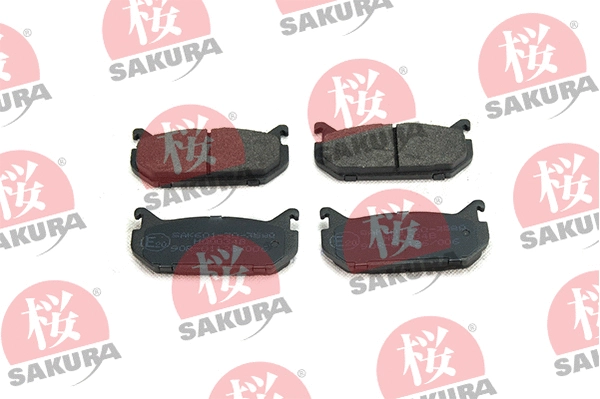 Brake Pad Set, disc brake (601-30-3580)