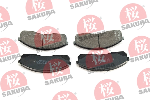 Brake Pad Set, disc brake (600-03-8832)