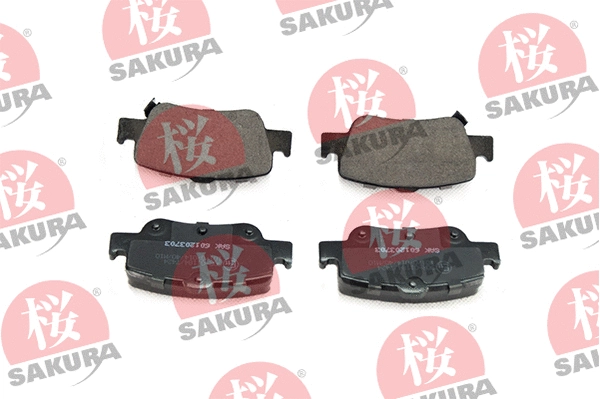 Brake Pad Set, disc brake (601-20-3703)